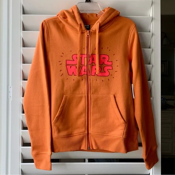 NEW Star WarsDisneyMarvel Women's Fleece Full-Zip Hoodie Sweatshirts